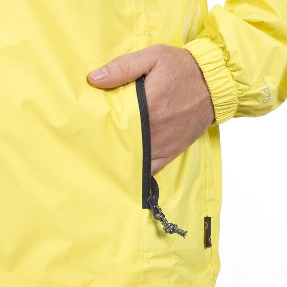 Trespass Adults Unisex Qikpac Packaway Waterproof Jacket / Yellow - Picture 5 of 8